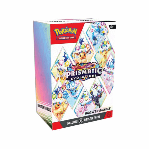 Pokémon TCG Scarlet & Violet Prismatic Evolutions Booster Bundle